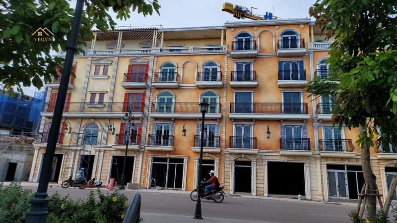 Tiến độ Shophouse The Center Phú Quốc tháng 7/2021